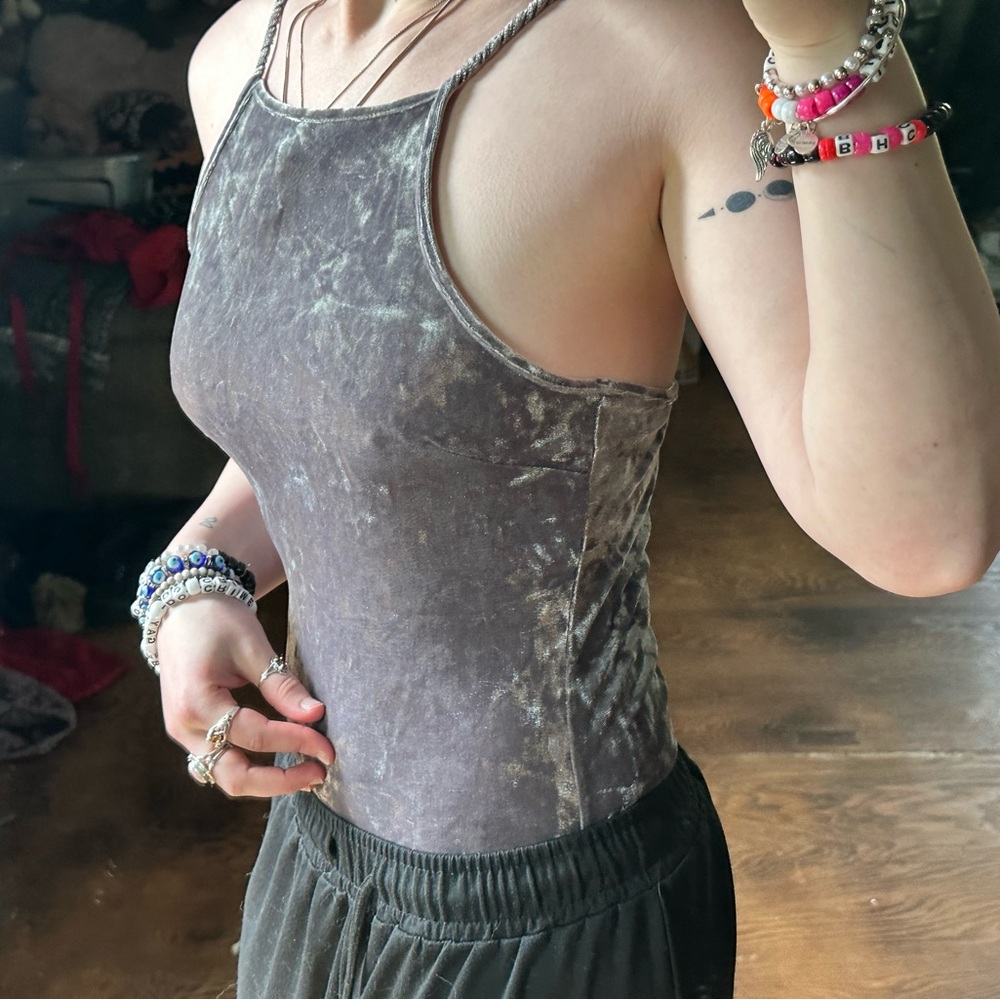 Velvet Body Suit